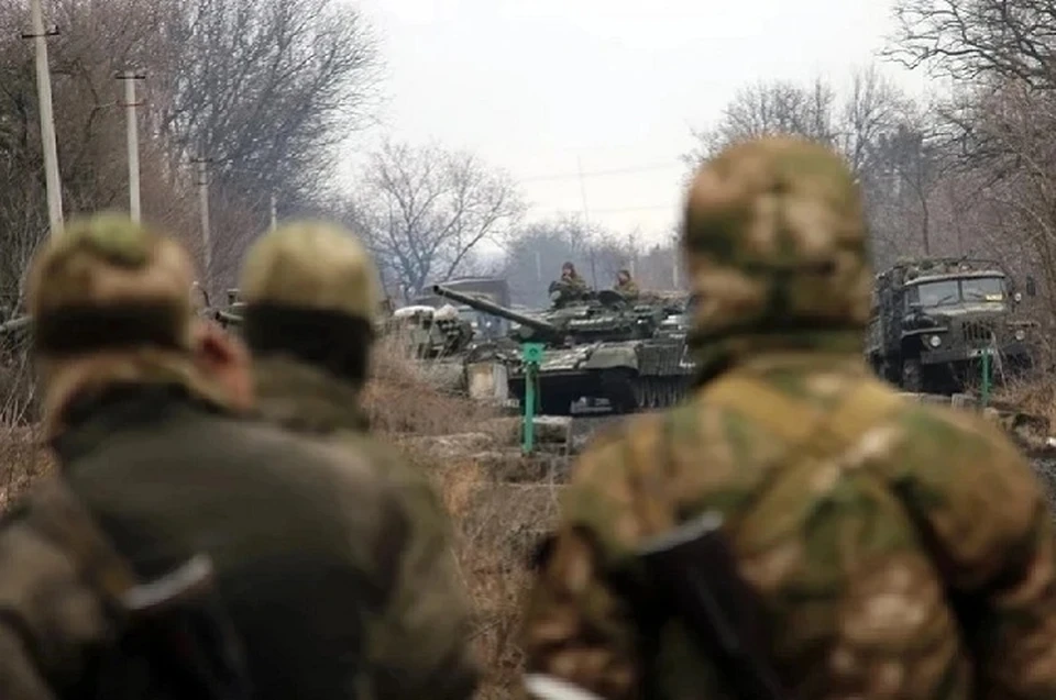 Российские войска установили контроль над городом Константиновка в Донецкой Народной Республике