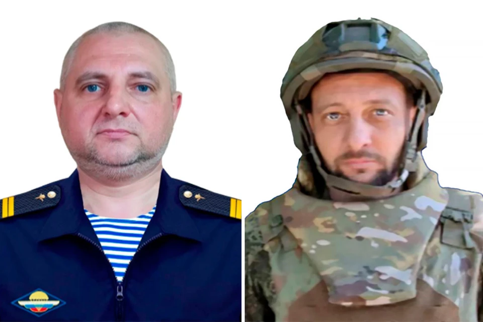 Младший сержант Константин Прохоров и рядовой Вячеслав Бучнев