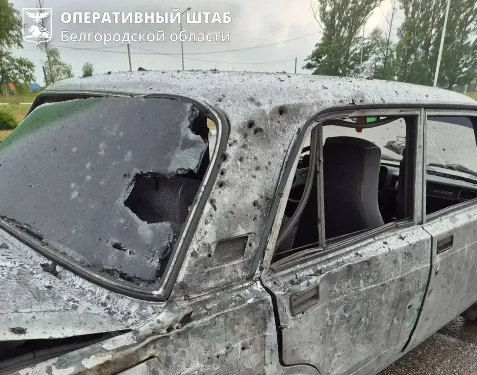 В результате атак повреждены транспортные средства
