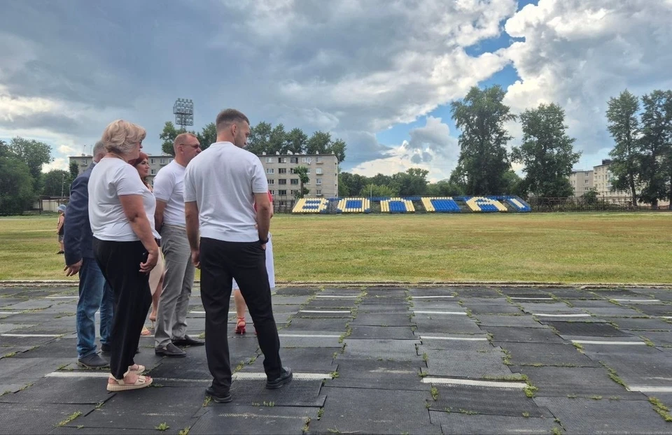 На стадионе спортшколы олимпийского резерва «Волга» в Ульяновске обновляют залы. ФОТО: Гордума Ульяновска