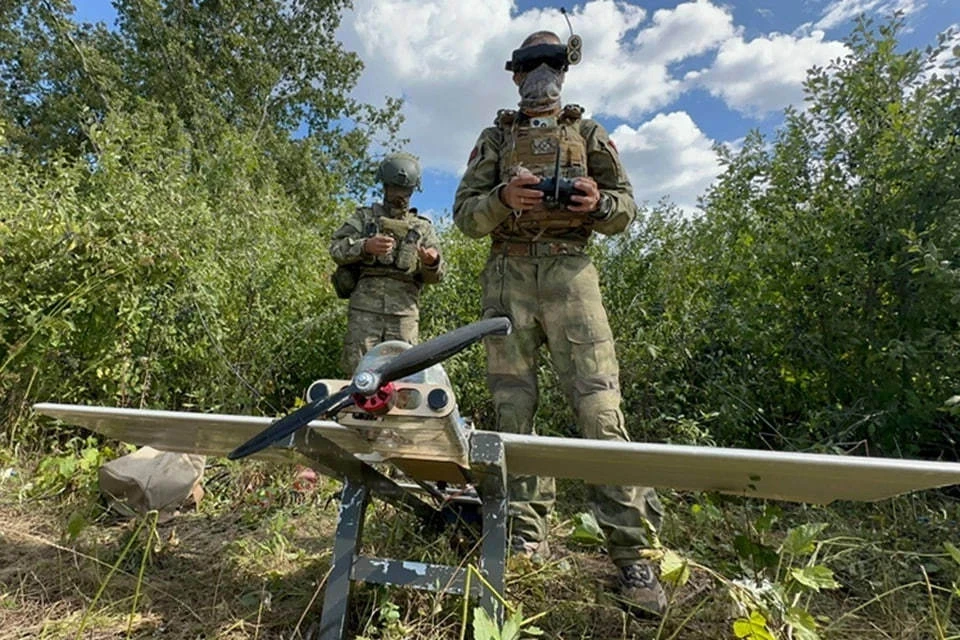 Дроны-разведчики помогают российской армии громить силы противника (архивное фото)