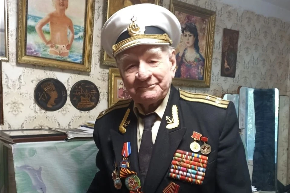 Участник Великой Отечественной войны Николай Голубцов отметил столетний юбилей. Фото: архив "КП"