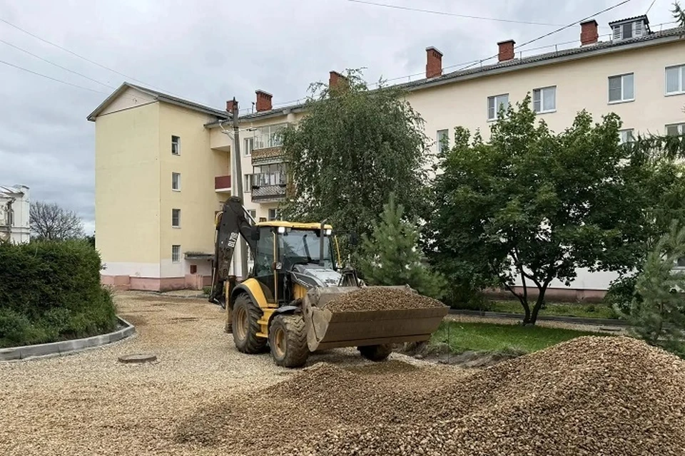 В Ярославской области продолжается реализация губернаторской программы «Наши дворы».
