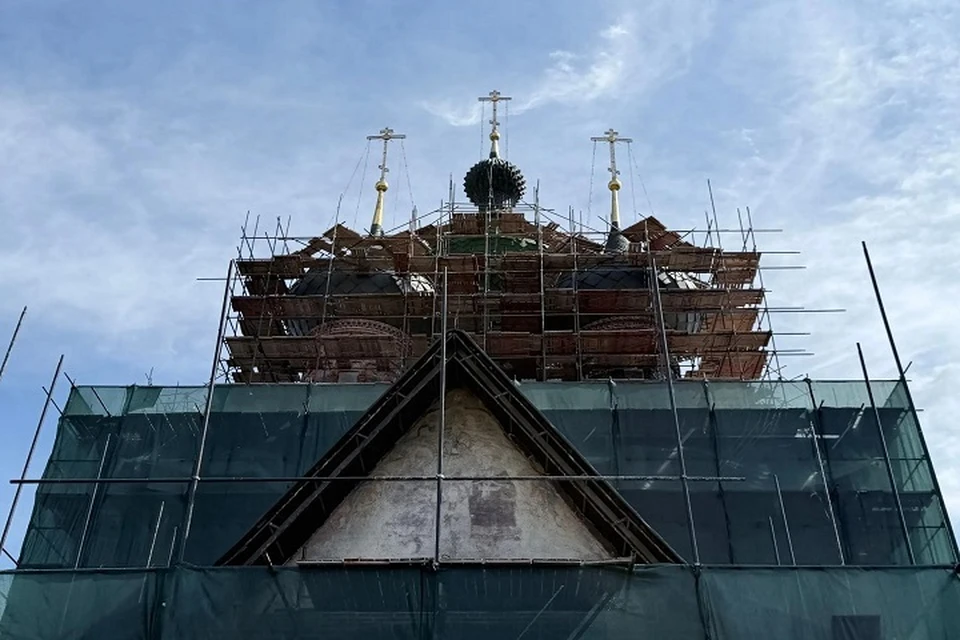 Восстановят весь ансамбль храма.