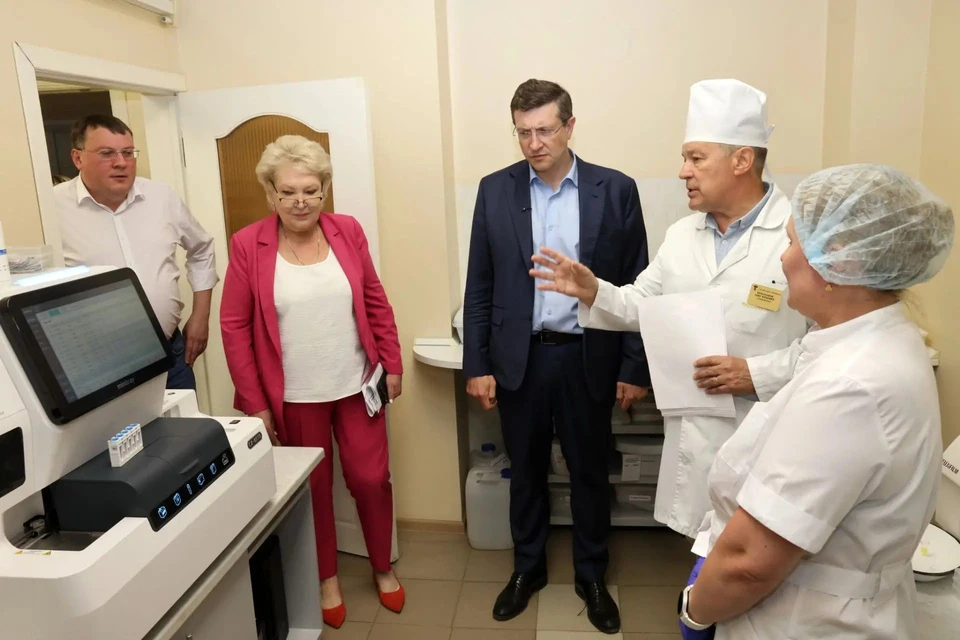 Губернатор Глеб Никитин оценил обновление ЦГБ Арзамаса.