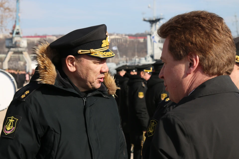 Главнокомандующий ВМФ Александр Моисеев