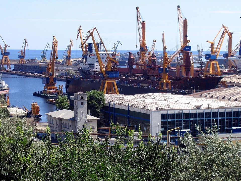 Главный румынский порт Констанца