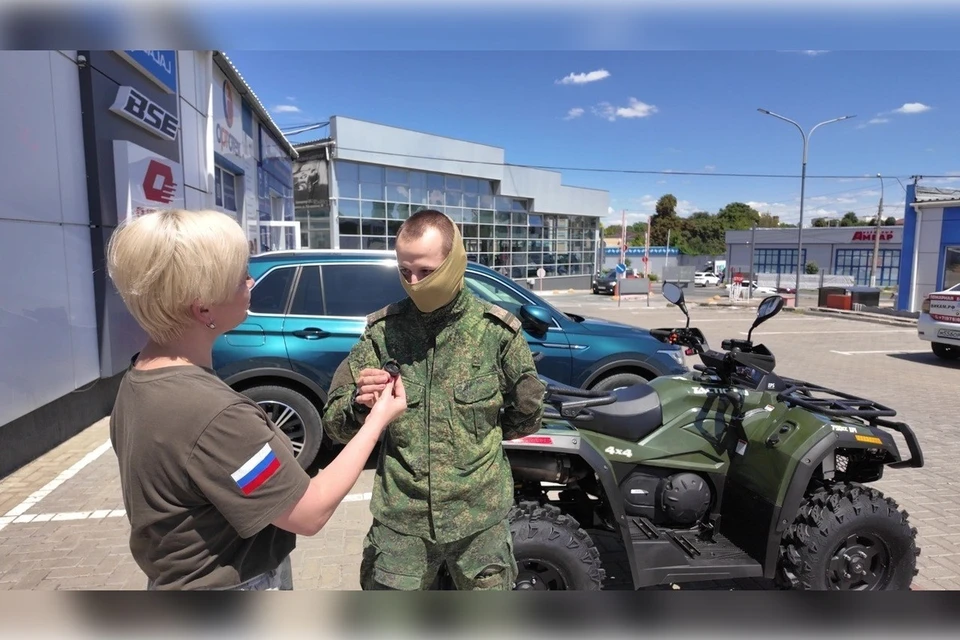 Квадроциклы от волонтеров помогают бойцам на передовой. Фото: Народный фронт Крыма
