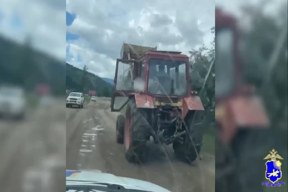Фото: стоп-кадр видео МВД по Туве