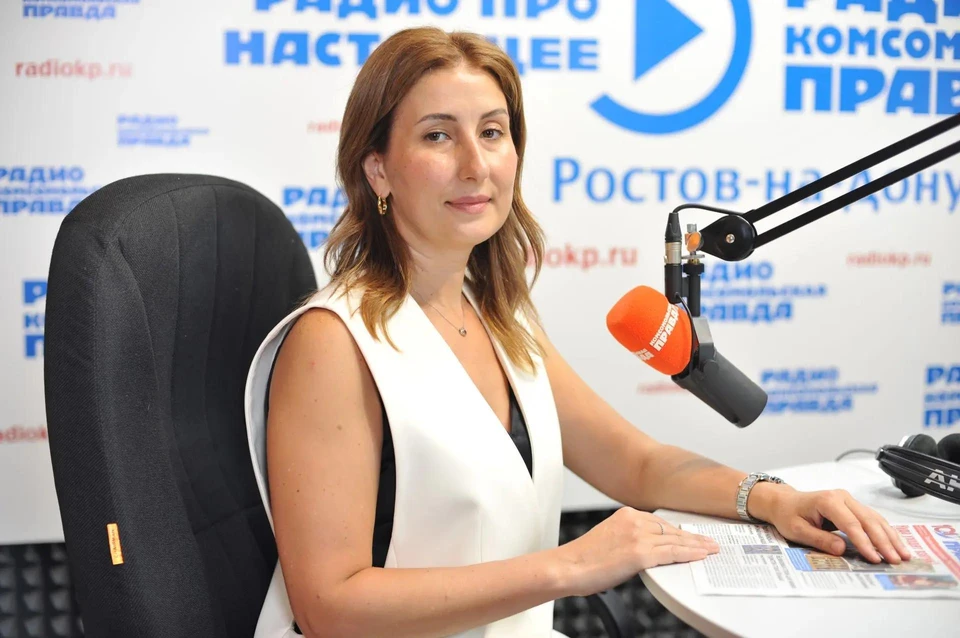 Главный врач клиник Астродент Аминат Сатыбалова в студии радио КП.