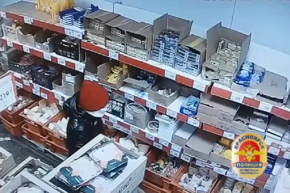 Фото: стоп-кадр видео МВД по Красноярскому краю