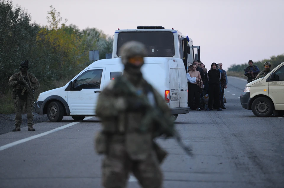 Минобороны: Вернувшиеся из плена российские военные находятся в Белоруссии