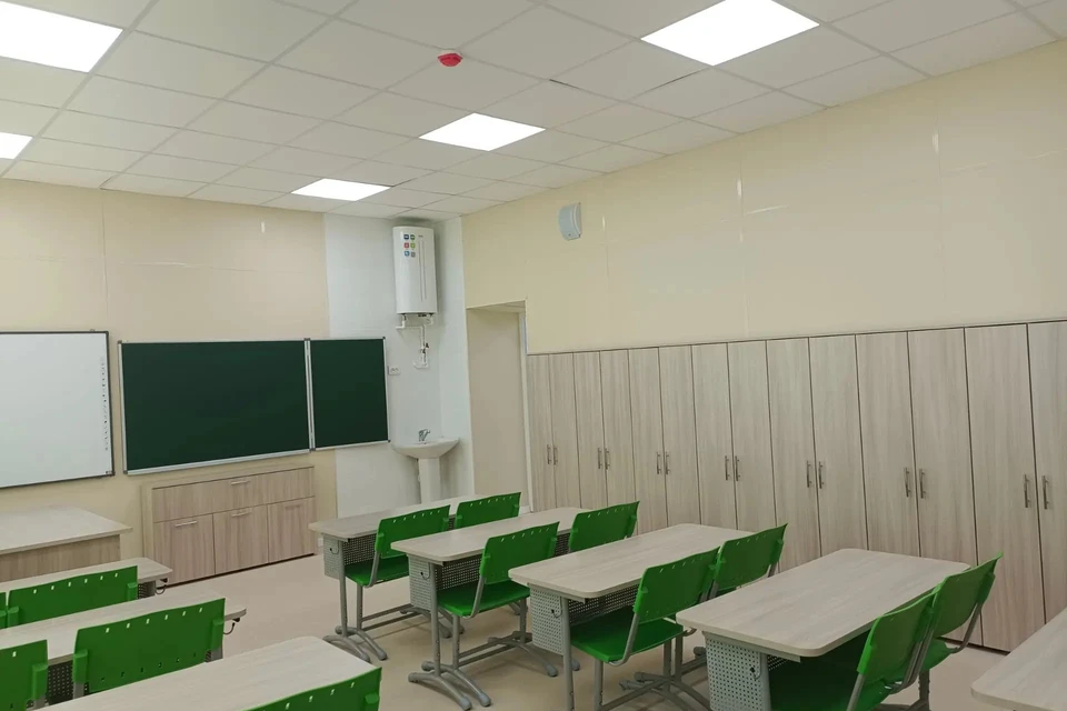 В поселке Винодельненском Ипатовского округа завершили капремонт школы. Фото: администрация Ипатовского округа.