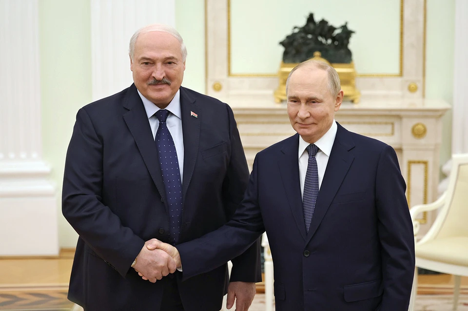 Лукашенко сказал на встрече с Путиным, без каких товаров Беларусь и Россия «не останутся «голыми». Фото: president.gov.by