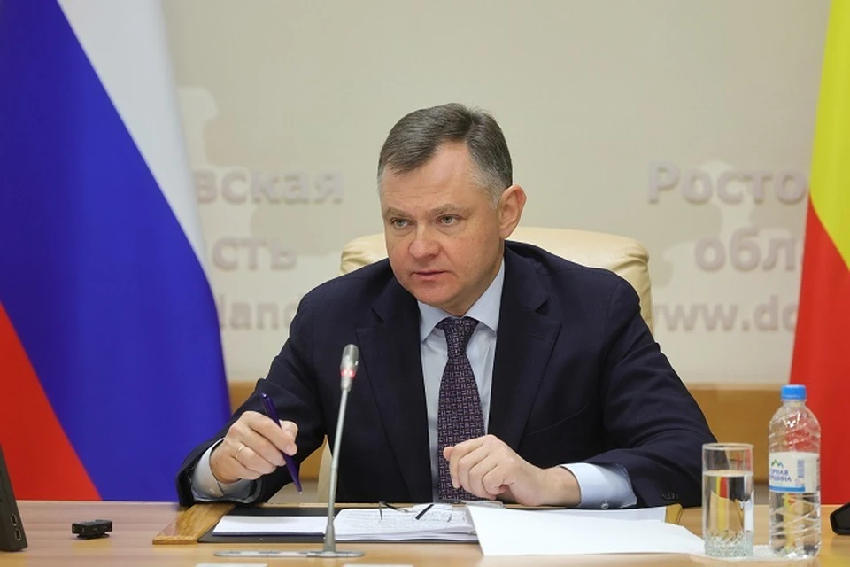 Губернатор Юрий Слюсарь. Фото: сайт правительства Ростовской области