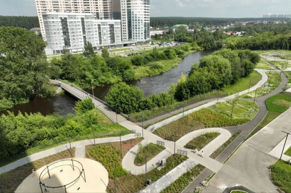 Строительство моста было реализовано в рамках проекта «От ВИЗа до НИЗа». Фото: Свердловский пул