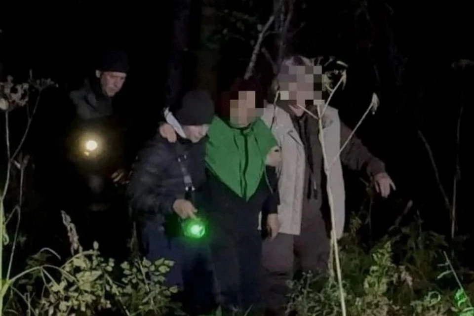 В Красноярском крае нашли заблудившуюся сборщицу грибов. Фото: МВД