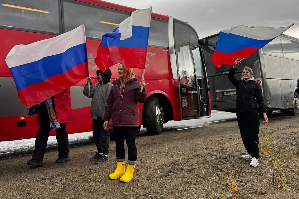 Долгожданное прибытие на Родину