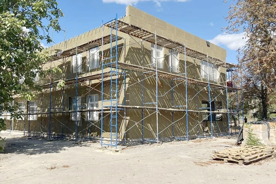 Детский сад №46 восстанавливают в Орджоникидзевском районе Мариуполя. Фото: Единый заказчик