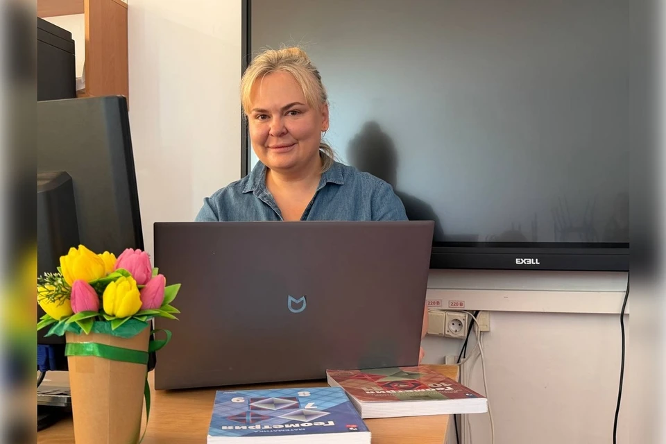 Анна Зюкова приехала преподавать информатику в Херсонской области с Камчатки. Фото: администрация Великолепетихского округа