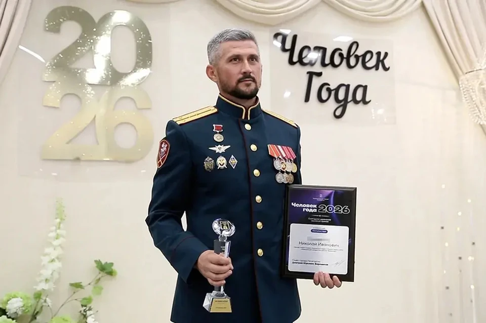 Николай поблагодарил всех за высокую оценку. Фото: Росгвардия СКФО