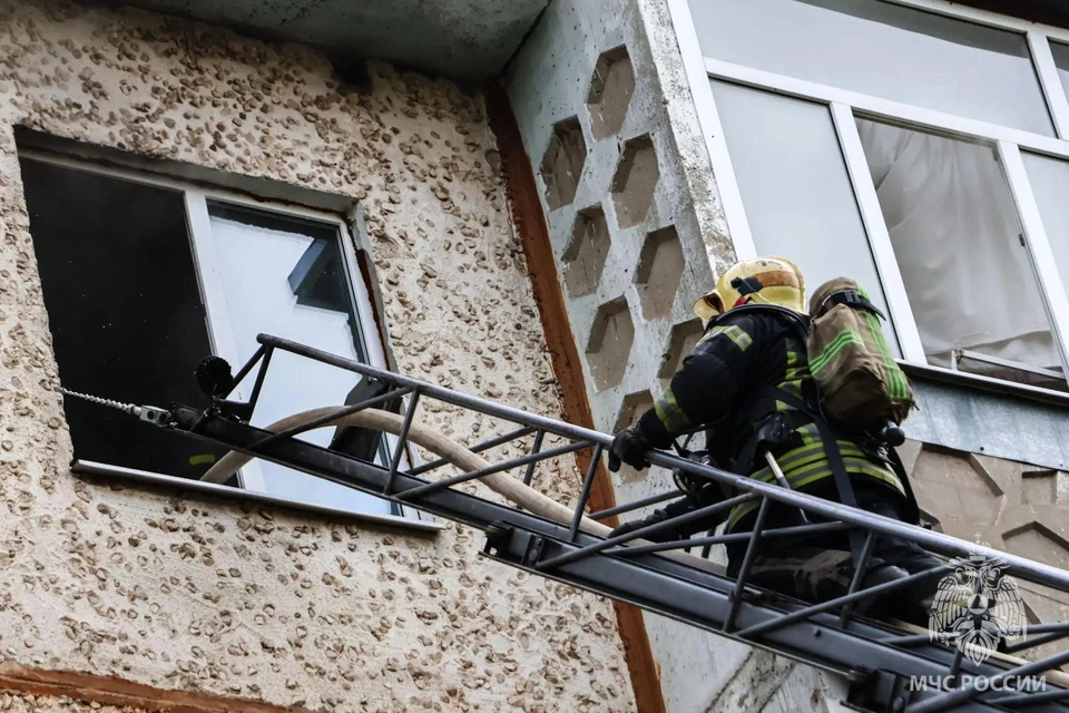 При пожаре в квартире Иванова вовремя сработал извещатель. ФОТО: МЧС по Ивановской области