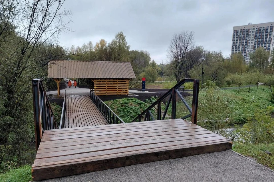В Дзержинском районе Новосибирска открыли парк «Каменка».