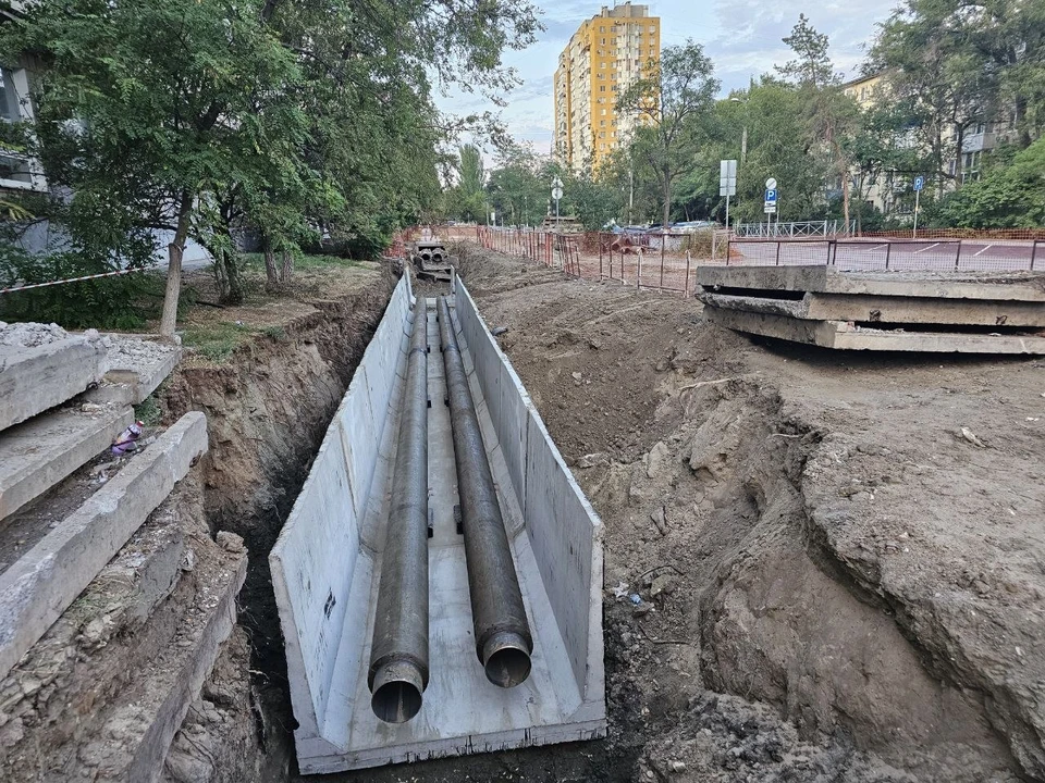 В городе обновили 20 км теплотрасс