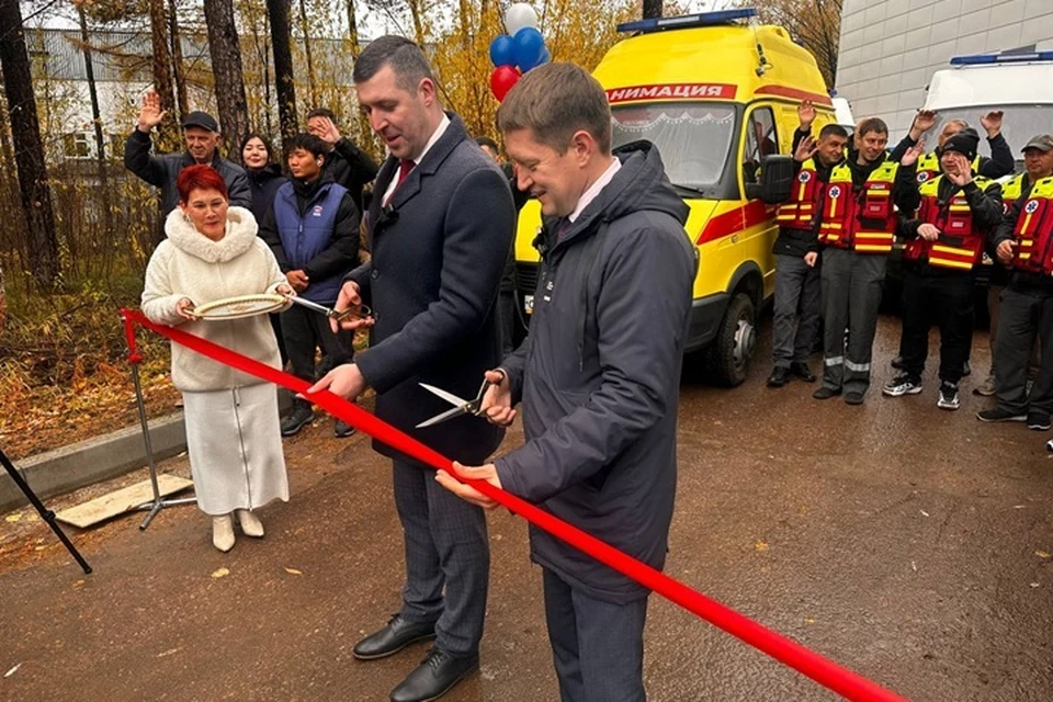 В Нерюнгри после капремонта открыли станцию скорой помощи. Фото: телеграм-канал администрации Нерюнгринского района