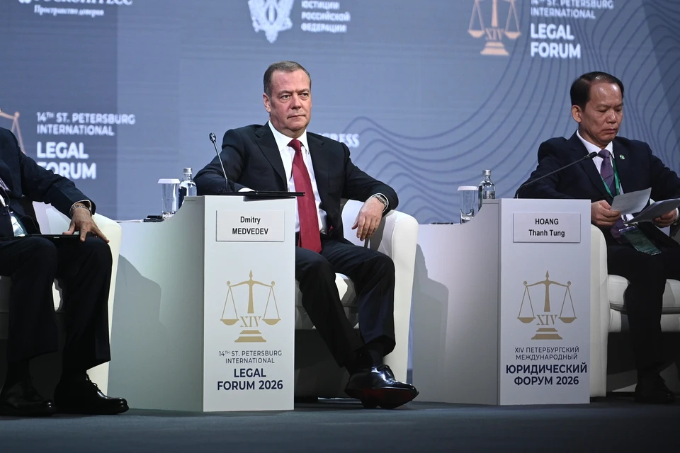 Заместитель председателя совета безопасности РФ Дмитрий Медведев