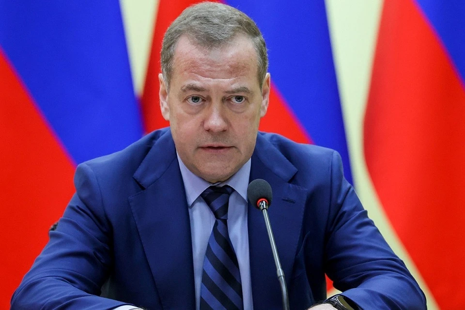 «Мы победим, нет никаких сомнений»: Медведев высказался о поставленных перед Россией вызовах Фото: Екатерина Штукина/POOL/ТАСС