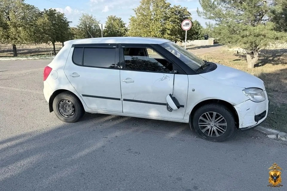 В Чаплынском муниципальном округе сотрудники Госавтоинспекции проводят детальную проверку по факту ДТП с участием самоката. Фото: ГУ МВД России по Херсонской области
