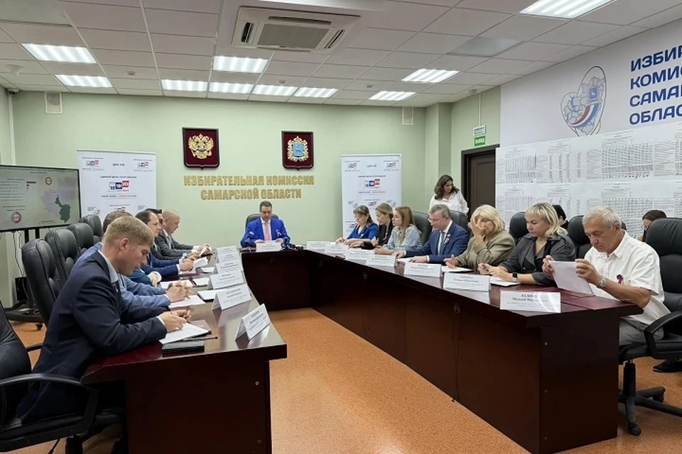 Явка на выборах-2026 в Самарской области составила 54,96%.