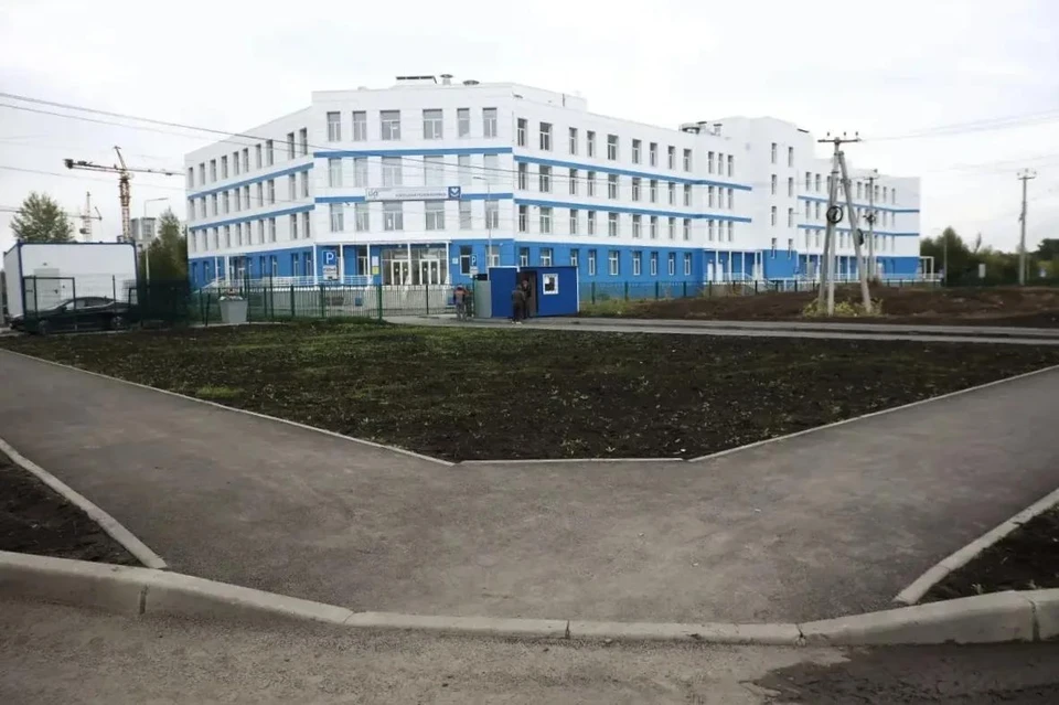 Новая поликлиника. Фото: мэрия Новосибирска.