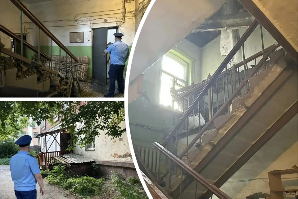 В доме продолжают проживать 14 человек. Фото: пресс-служба прокуратуры Омской области