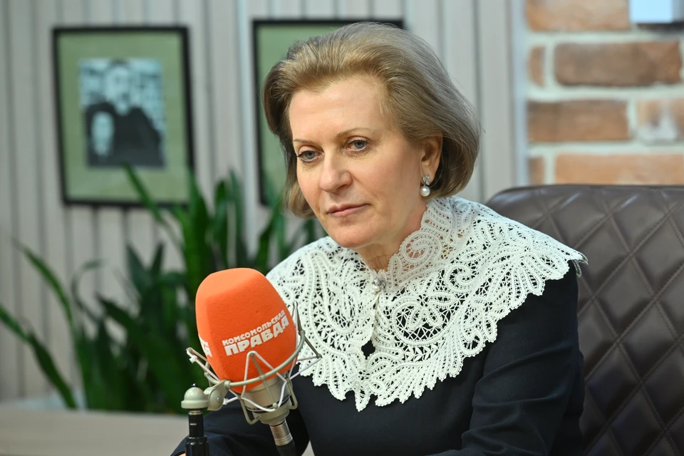 Глава Роспотребнадзора Анна Попова