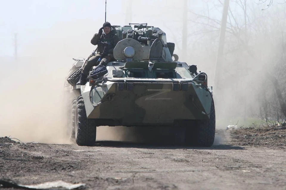 Российские войска продолжают наступление в Доброполье (архивное фото)