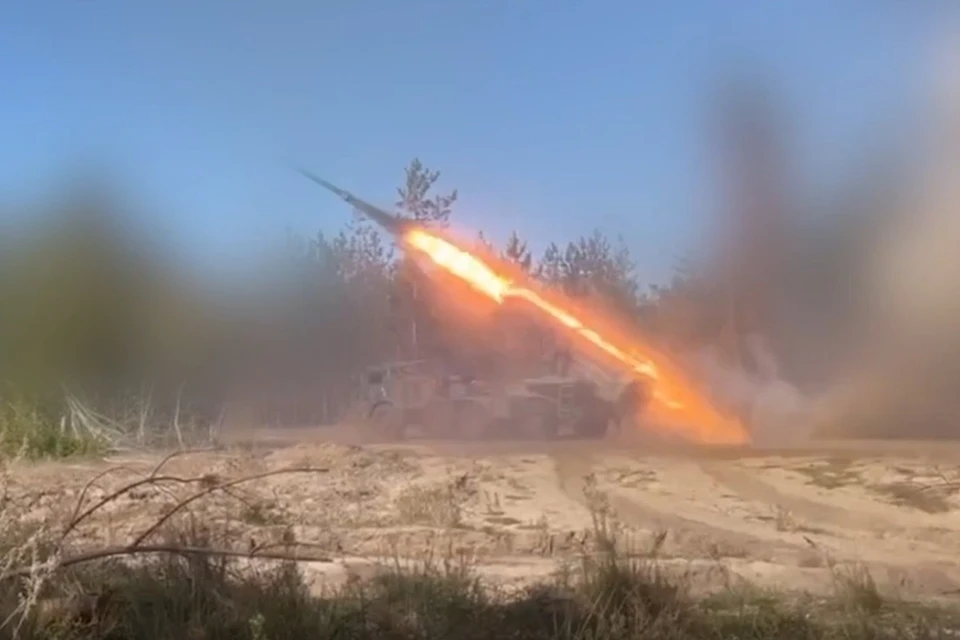 ВС РФ уничтожили скопление ВСУ на берегу Краснооскольского водохранилища в ДНР. Фото: Минобороны России