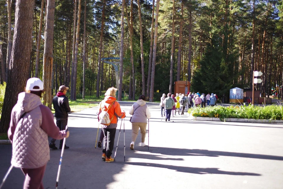В Новосибирской области программа собрала активных участников. Фото: дирекция городских парков НСО.