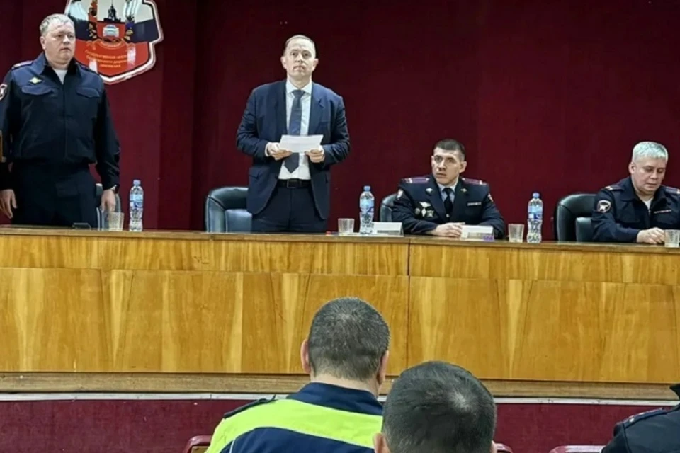 Начальником стал подполковник полиции Сергей Козлов. Фото: предоставлено В.Н. Горелых