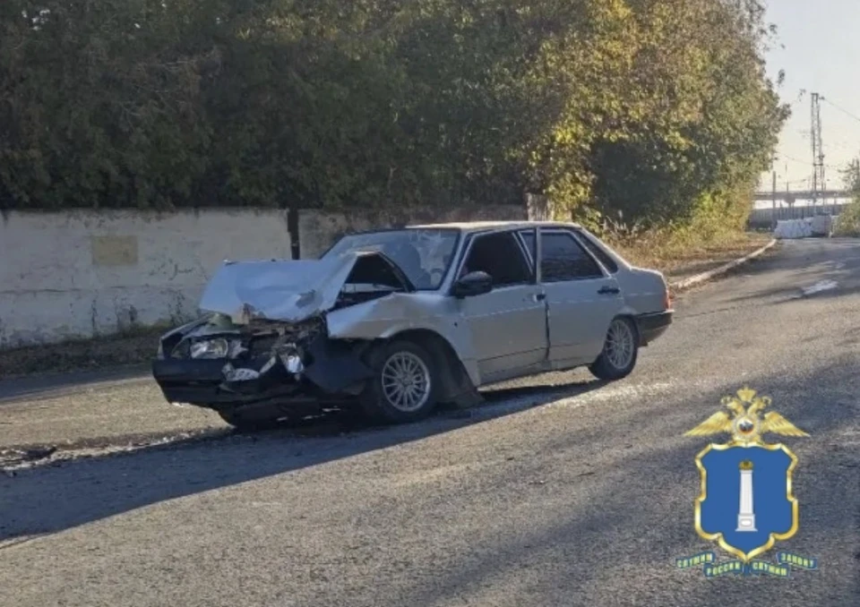 В Инзе водитель «Опеля» влетел в ВАЗ под управлением автоледи. ФОТО: Госавтоинспекция УО