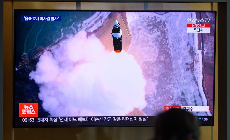 Службы безопасности Японии заявили о ракете, запущенной из КНДР. Фото: Kim Jae-Hwan/Keystone Press Agency/Global Look Press