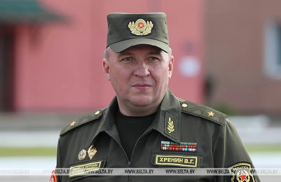 Глава Минобороны Виктор Хренин сказал о стремлениях Беларуси. Фото: БелТА.