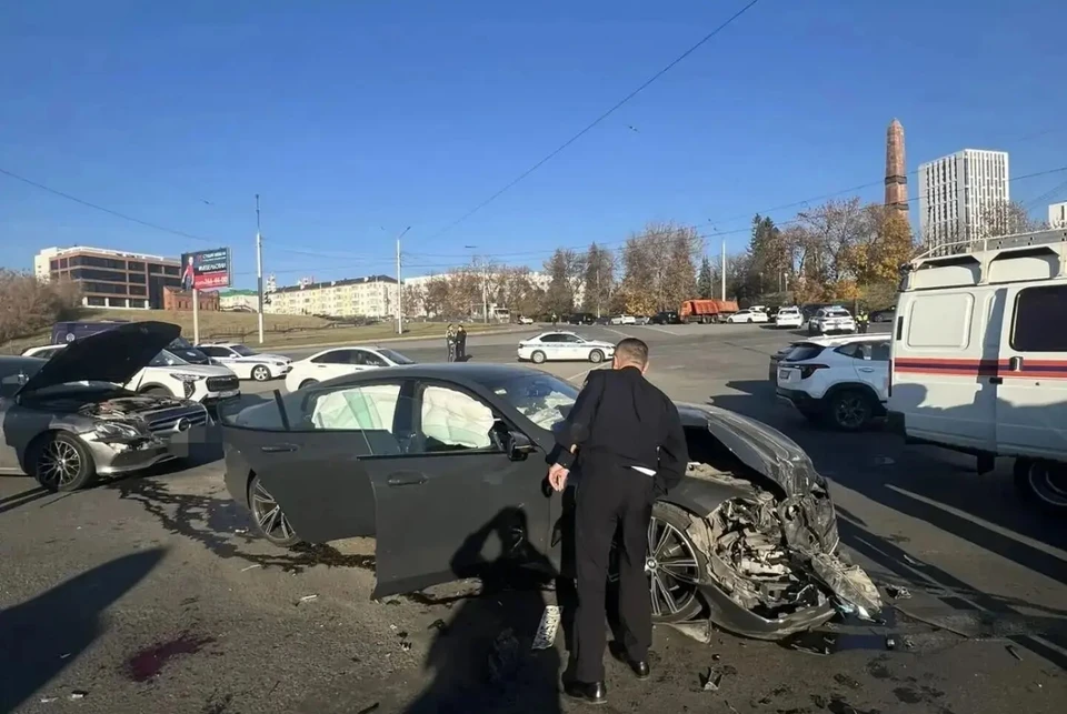 В больницы Уфы после массовой аварии попали дети от двух месяцев до 13 лет.