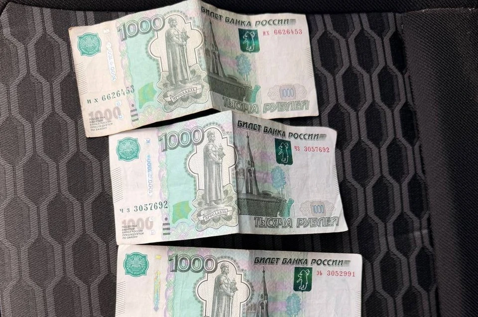 Правоохранители задокументировали факт дачи взятки и изъяли купюры в качестве вещественных доказательств. Фото: Госавтоинспекция МВД по ДНР
