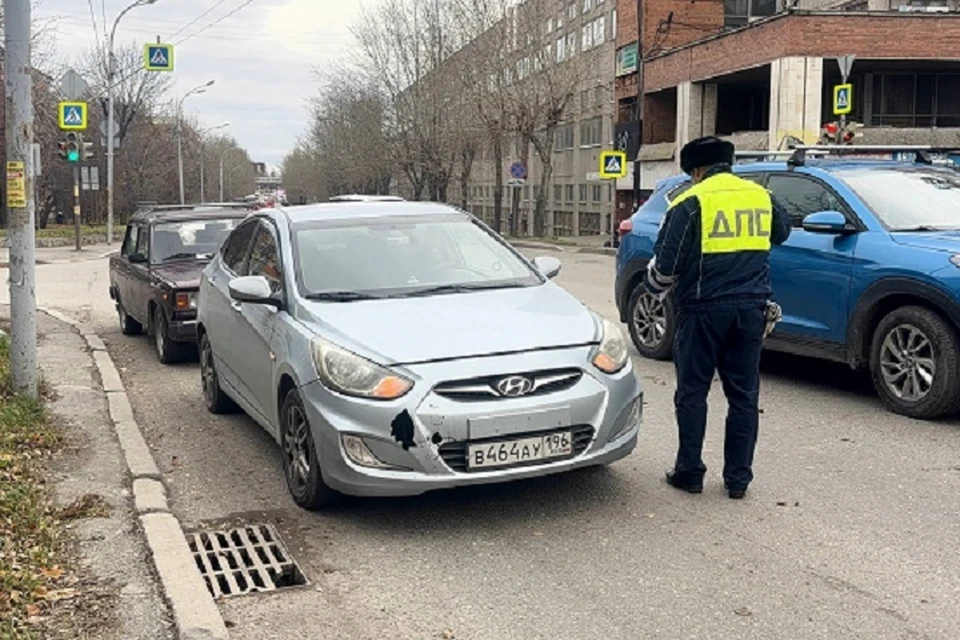 Школьнице после аварии потребовалась госпитализация. Фото: Госавтоинспекция Свердловской области