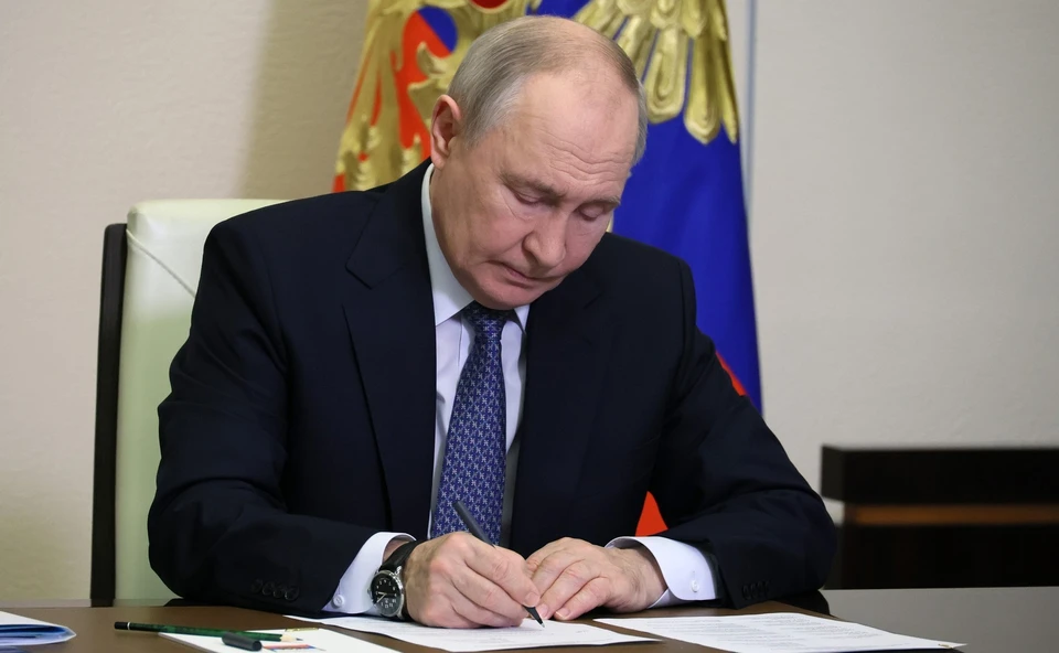 Путин назначил Юрия Трутнева помощником президента. Фото: Kremlin Pool/GLOBAL LOOK PRESS