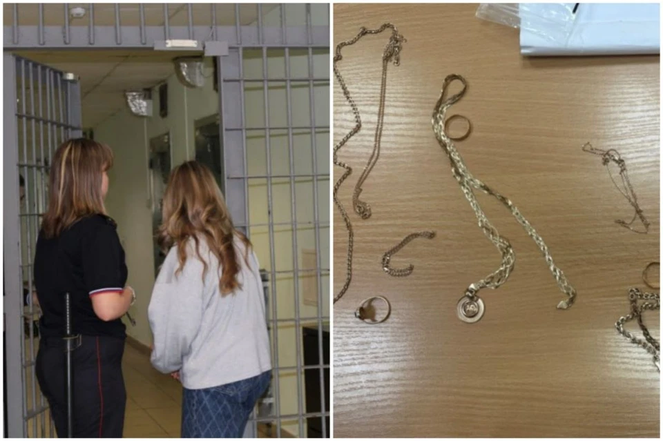 Студентка забрала у подростка пакет с украшениями и сдала их в ломбард. Фото: ГУ МВД России по Свердловской области