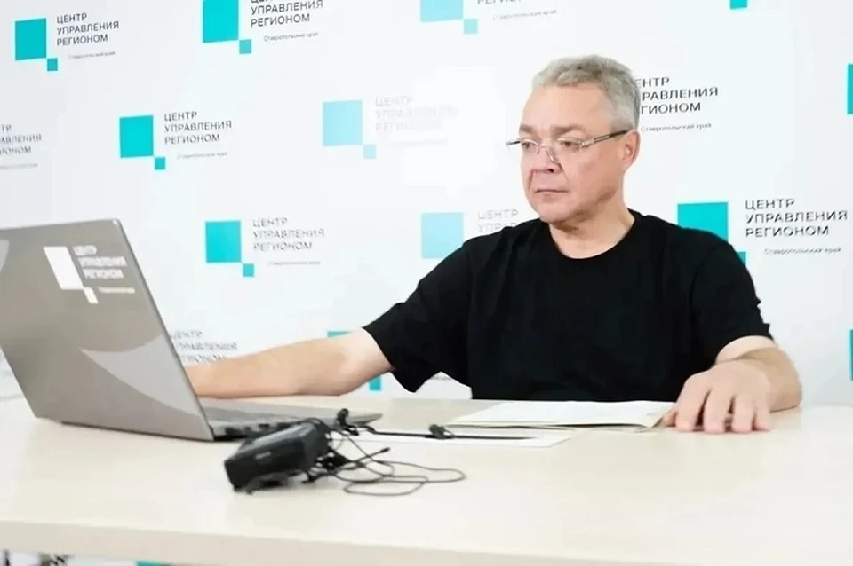 Владимир Владимиров ответил на вопросы ставропольцев. Фото: соцсети губернатора Ставропольского края