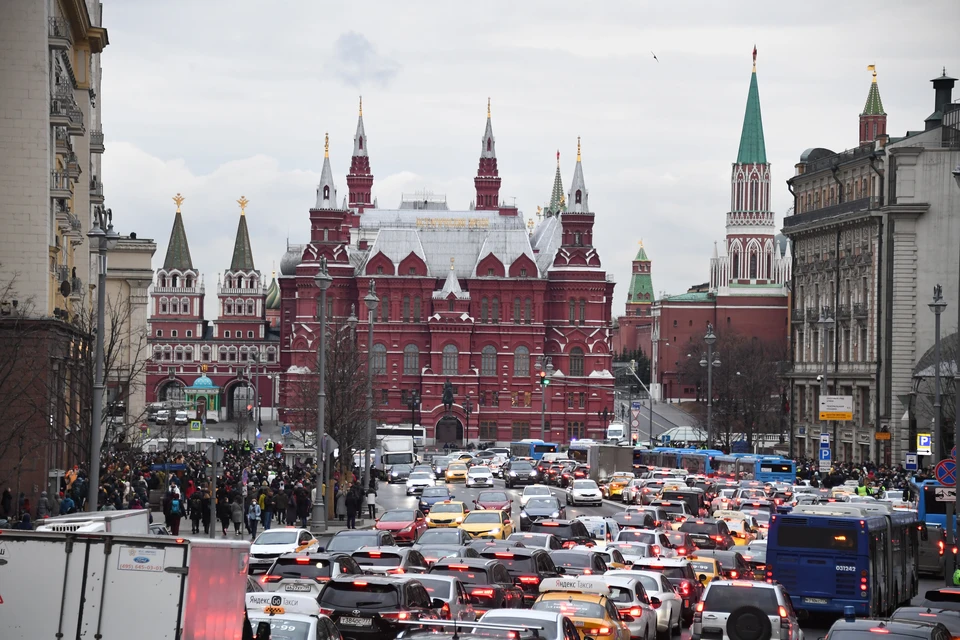Пробки в Москве могут достичь 9 баллов вечером во вторник